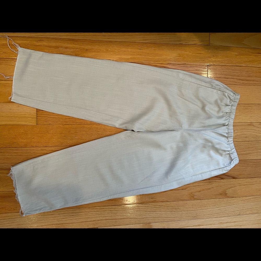 Summer linen bland pants